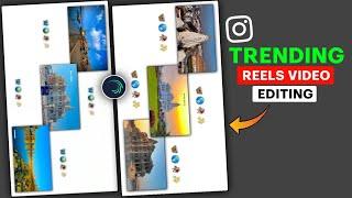 Instagram Viral Three Screen Video Editing | Alight Motion