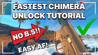 FASTEST NO BS UNLOCK TUTORIAL FOR CHIMERA HONEY BADGER WARZONE 2.0 MODERN WARFARE 2 2022 FAST EASY