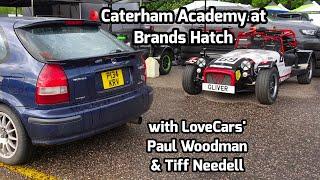 Caterham Racing at Brands Hatch | LoveCars | Paul Woodman | Tiff Needell | Robert Foote Tribute