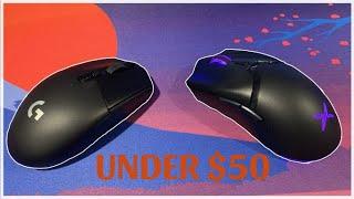 The Best Wireless Mouse Under $50? Logitech G305 vs Delux M800