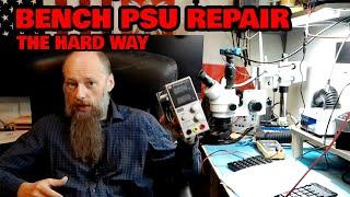 Bench Power Supply Repair the Hard Way | Do as I say not as I do :) MCH-K305D Analysis