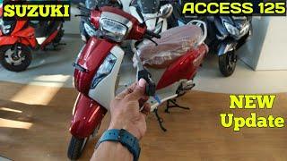 Suzuki Access 125 New Model 2024 Red and White colors Detail Review | On Road Price | Big Update