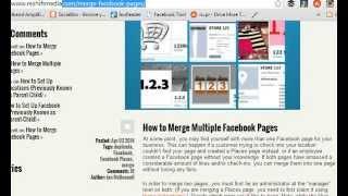 How to Merge Multiple Facebook Pages