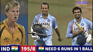 When ZAHEER KHAN & MURALI KARTIK Made INDIA Won| India vs Australia 2007 7th ODI Highlights 