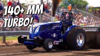 EARTH SHAKING Pro Stock Tractor Pulling in Monroe, WI 2024!