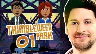 Thimbleweed Park mit Simon #001 | Knallhart Durchgenommen | Let's Play Thimbleweed Park