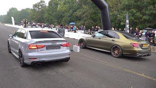 Modified Cars Drag Racing - M8 Competition vs ABT RSQ8-R vs BRABUS E63S vs R8 V10 Performance