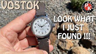 Vostok Pilot Watch With A Little Secret