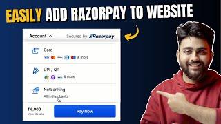 2024 - Easily Add Razorpay Payment to WordPress