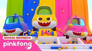 Lagu Mobil Bahasa Inggris dan Indonesia | Kumpulan Lagu Mobil | Pinkfong Baby Shark Indonesia