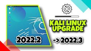 KALI LINUX 2022.3 | UPGRADE FROM KALI LINUX 2022.2 | TUTORIAL | HINDI  | CHETAN TECHZONE