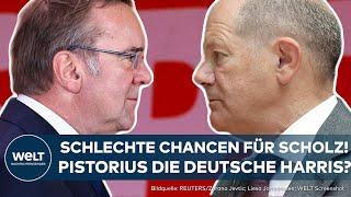 VOR BUNDESTAGSWAHL 2025: Scholz oder Pistorius? Rückhalt für den Bundeskanzler in der SPD schwindet!