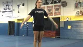 Power Jumps for Cheerleading and Dance - How to get your cheerleading and dance jump higher