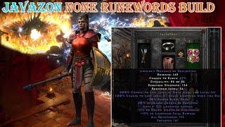 Diablo II Resurrected - Javazon Build (Only Unique Items) Uber Tristram (None Runewords)