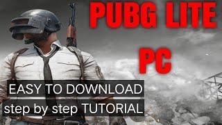 pubg lite pc.  download step by step tutorial. tagalog version