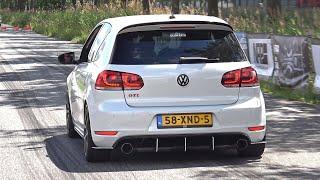 Volkswagen Golf 6 GTI with Straight Pipes Exhaust! Revs, Pops & Bangs, Accelerations!