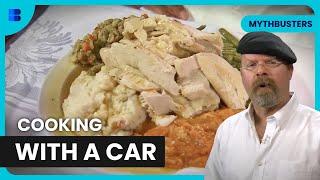 Car-Baked Turkey Dinner? - Mythbusters - Science Documentary