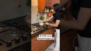 STOP using manual chopper #shorts #youtubeshorts #chopper  #kitchengadgets #kitchen #amazon