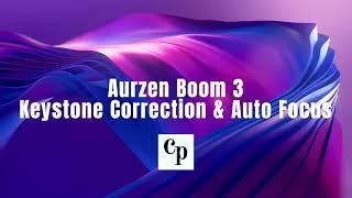 Aurzen Boom 3 Projector review - Keystone Correction & Auto-Focus - Critical Popcorn