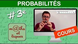 LE COURS : Probabilités - Troisième