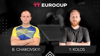 12:25 Bohdan Chaikovskyi - Yurii Kolos 23.10.2024 TT Euro.Cup Ukraine Professional. TABLE 4