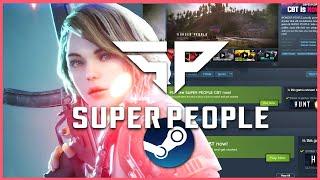 How To Download Super People on Steam and Request Access to the CBT