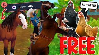 HORSE BAZAAR DISCOUNTS, FREE PETS, & MORE!! STAR STABLE CAMP WESTERN UPDATE!!