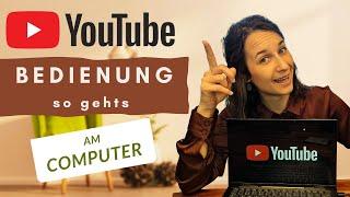 YouTube Bedienungsanleitung für den Laptop/Computer  2023