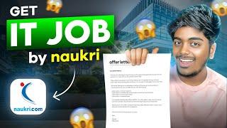 Strategy to get IT job by Naukri  | How to use Naukri app in Tamil