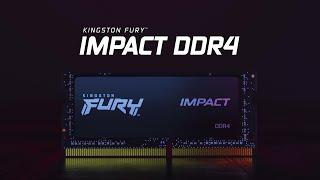 Memória Gamer para notebook - Kingston FURY Impact DDR4