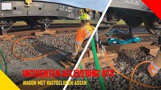 Wagon met vastgelopen assen - Incidentenbestrijders #78