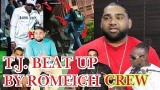 TIKTOKER Promoter TEE JAY (T.J.) Got BEAT UP By ROMEICH CREW + JEFFERY HYPE Is Kartel's  RIGHT HAND