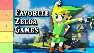 Ranking EVERY Zelda Game | Favorite Zelda Game Tier List