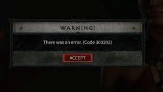 Fix Diablo 4 Error Codes 300202 On Windows | Error code 300202 in Diablo 4 | Diabol there was error