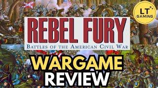 Rebel Fury - Quick Review - A NEW Civil War Wargame!