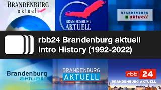 rbb24 Brandenburg aktuell Intro History (1992-2022)