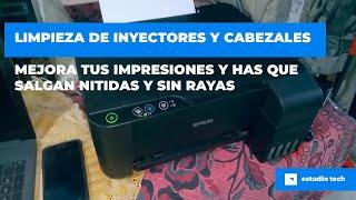 Limpieza de cabezales e inyectores - IMPRESORAS EPSON L3110