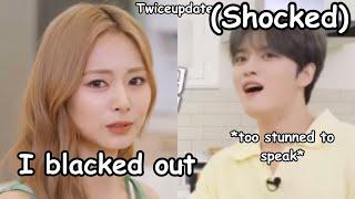 twice tzuyu reveals why she blacked out, Jaejoong think it’s  a breaking news