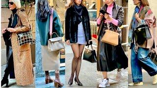 NOVEMBER 2024 MILAN STREET STYLE FALL OUTFITS ITALIAN FASHION #whatarepeoplewearing #vanityfair