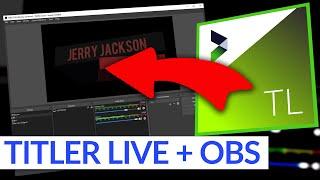 Mastering Dynamic Graphics with Titler Live & OBS Integration | NewBlue Tutorial