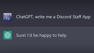 Using AI to Cheat on Discord Staff Apps