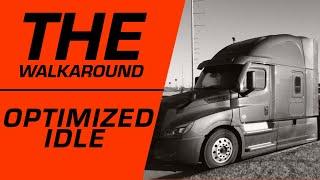 NEW Freightliner Cascadia Optimized Idle Feature! - The Walkaround