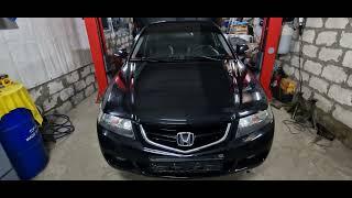 Honda Accord cl 7- cl 9. Замена сетки - прокладки электромагнитного клапана VTEC.