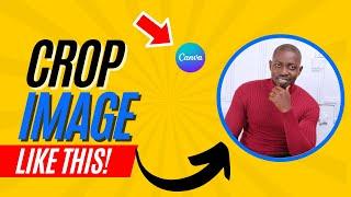 How To Crop Image In Circle Shape In Canva | Canva Tutorial