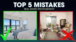 Top 5 Mistakes in Real Estate Photography