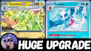 Upgraded Tyranitar ex Deck || Pokémon TCG Live || Surging Sparks