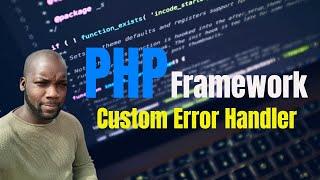 PHP MVC Framework Error Exception Handling PHP | Tutorial | PHP Server-Side | Learn PHP
