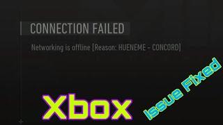 Xbox — Call of Duty Warzone 2.0 — Issue Fix — Network is Offline [Reason: HUENEME - CONCORD]