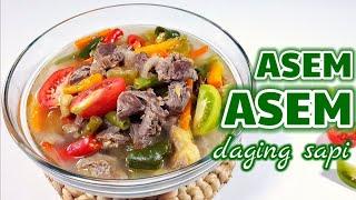 ASEM ASEM DAGING - RESEP MASAKAN DAGING || RESEP MASAKAN TRADISIONAL INDONESIA - RESEP MASAKAN SEGAR