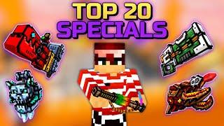 Top 20 SPECIAL WEAPONS in Pixel Gun 3D [Updated List] June 2023